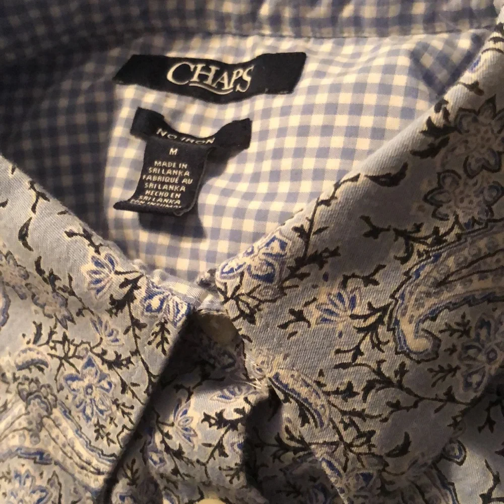 *2* EUC Chaps No Iron long sleeve shirts - Picture 4 of 9
